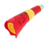 Mikikit Electric Bubble Machine Handheld with Lights and Music Fully Automatic Multi Hole Bubble Blower for Parties and Outdoor Fun