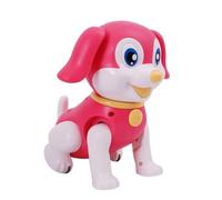 Mikikit Électrique Musical pour Garçon et Filles Chiot Dansant Rouge Grosse Taille Présent D’Anniversaire Festival du Printemps Interactif Électronique Ludique et Éducatif pour