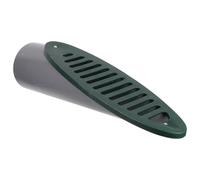 Mikikit Émetteur de Drainage pour Jardin en Pvc Vert, Système Incliné Minimisant Éclaboussures, Drainage de Pelouse des Caniveaux