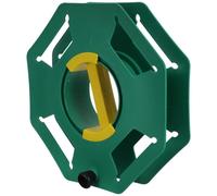 Mikikit Enrouleur de Câble Manuel Vert en Plastique Robuste Tambour de Câble Vide Portable pour Rallonge Électrique Gestion Intérieur et Bricolage Organisateur Compact et Léger