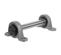 Mikikit Ensemble Mandrin et Palier de Broche pour Tour à Bois Poulie de Scie à Table Accessoires Outils Rotatifs Support de Broche Roulement Adapté Travaux Menuiserie et Bricolage