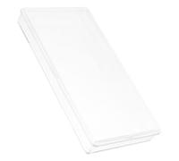 Mikikit Étui Porte- en Plastique ABS Résistant Capacité 100 Protection Anti-Poussière et Anti-Oxydation Pochette de Collection pour de Banque Timbres et Documents