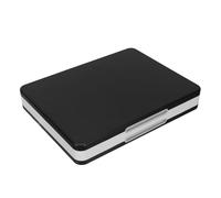 Mikikit Étui Rigide Portable pour Cartes de Jeu Switch 48 Compartiments en Plastique Abs Noir avec Fermeture Magnétique Sécurisée, Organisateur Compact et Résistant pour Rangement