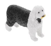 Mikikit Figurine Chiot Réaliste Modèle Solide Chien Berger Simulation Décor Garçon Fille Collection Cadeau