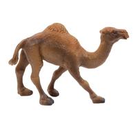Mikikit Figurine de Chameau Simulation Kaki Éducatif pour Garçon et Filles Décoration D’Animaux Réaliste Ornement Statique en Matériau Solide Décor pour Maison et Bureau