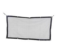 Mikikit Filet 115x60 Cm Barrière de Sécurité pour en Tissu Noir de Séparation Sûre Animaux de Compagnie Voiture pour Chien et Chat Véhicule