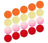Mikikit Filtres à Gel Colorés Film Diffuseur Flexible en PVC Lot de 20 pour Éclairage Polyvalent pour Ambiance Quotidienne et Festivals, pour Studio Photo
