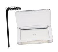 Mikikit Fixateur Sourcils Transparent Non Fongible Gel Modelant Cire pour Sourcils Naturels Set Portable