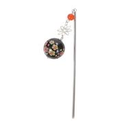 Mikikit Fourche à Cheveux Japonaise Style Cerisier en Fleurs, Accessoire Cheveux Femme en Acrylique et Alliage de Zinc, pour Cosplay et Mariage