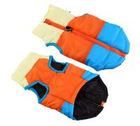 Mikikit Gilet D’Hiver Imperméable pour Chien Trois Couleurs, Veste Chaude en Coton Respirant, Taille XS, Protection Le Froid d'automne, pour Promenades Et Sport Petits Chiens