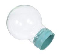 Mikikit Globe d'eau Transparent À Faire Soi-même - Bocal en Verre Vide De 45 Mm - Boule À Neige De Noël À Remplir - pour Loisirs Créatifs, Mariages, Maison, Bureau, Magasin,