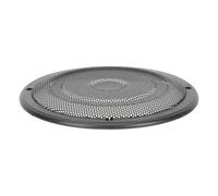 Mikikit Grille de Protection Noire pour Caisson de Basses Voiture 8 Pouces en Plastique et Fer, Cache Décoratif pour Haut-Parleur Voiture, pour Modification Subwoofer et DIY