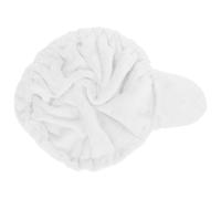 Mikikit Hamac Accessoire Élégant et Fonctionnel en Flanelle Blanche pour Arbre à Chat Anneau en Acier Panier Suspendu Confortable Support d'escalade Intérieur pour Chats