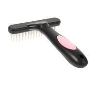 Mikikit Horse Grooming Comb Multi Functional Pet Cleaning Rake For Small Horses And Dogs Durable Metal And Plastic Design For Shedding And De Matting Comfortable Grip For