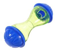 Mikikit Interactif Lapin 2pcs Distributeur Nourriture en Plastique Forme Os pour Développement Intelligence et Alimentation Ludique des Petits Animaux