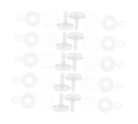 Mikikit Jeu Articulations De Poupée pour Peluches Soi-même Membres Et Têtes Accessoires Plastique pour Fabrication De Poupées Et Ours