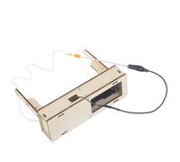 Mikikit Jeu Éducatif Kit D'expériences Électriques Tactile pour Garçon et Filles - Labyrinthe Électrique à Monter Soi-même - Matériel Scientifique pour Apprentissage Scolaire et Physique