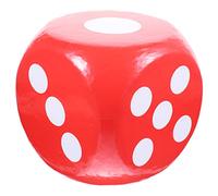 Mikikit Jeu Énormes Dés Mousse Accessoire de Fête pour Activités Ludiques et Éducatives pour Apprentissage des Mathématiques et Divertissement