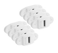 Mikikit Kit 8 Guides de Courroie pour Volet Roulant 14 MM Brosse Interne Remplacement Sangle D’Obturateur Accessoires pour Nettoyage et Guidage Précis des Sangles Silencieux et