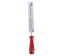 Mikikit Kit Affûtage de Tronçonneuse avec Manche Outils de Meulage pour Chaînes de Tronçonneuse Ensemble Pratique et Durable Affûteur de Chaîne Équipé pour Affûtage et Rapide