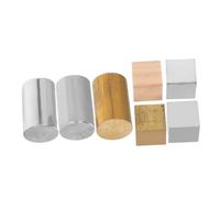 Mikikit Kit De 7 Cubes De Pour Outils Pédagogiques - Expériences De, Cubes En Cuivre, Et Aluminium, Cylindres Pour Scolaires, Apprentissage À Et