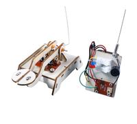 Mikikit Kit de Projet Scientifique Télégraphe Bois DIY Technologique Éducatif pour Garçon Fille Expérience et Scientifique
