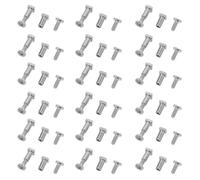 Mikikit Kit de Réparation Lunettes 60 Micro-vis de Précision 6 Modèles pour Montures et Lunettes de Soleil, Vis Électroniques et Verre, Outils Entretien Optique Polyvalents