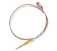 Mikikit Kit de Thermocouple pour Brûleur Protection Extinction de Flamme Compatible Barbecue et Cuisinière Encastrée en Cuivre et Céramique, Accessoire Précis pour Foyer Extérieur