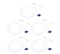 Mikikit Kit d'Incubateur d'Aquarium pour Œufs d'Artémias 25 Pièces Plastique 5 Accessoires DIY pour Écloserie Automatique de Crevettes Nurserie d'Artémias Adaptée à Aquarium Outil