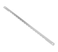 Mikikit Lame Acier Inoxydable Lame de Rechange Dentelée pour Couteau à Tranchant Fin sans Clous pour Pizza Gâteau Toast Facile à Installer et Nettoyer Usage Domestique et Professionnel