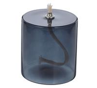 Mikikit Lampe à Huile Verre Élégante Et Stable Bougeoir Verre Créatif pour Décoration Intérieure Porte-Bougie Huile Compacte pour Centre De Table Photophore Décoratif Ambiance Raffinée