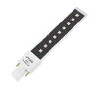 Mikikit Lampe à Ongles UV LED avec Double Source Lumineuse Tube pour Vernis à Ongles Curation Douce et Sûre Coque pour Salon et Domicile