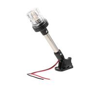 Mikikit Lampe de Navigation Bateau LED Blanc Étanche Lumière Ancre et Facile à Installer pour Sécurité Nautique