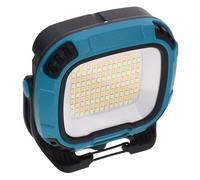 Mikikit Lampe de Travail Rechargeable Multifonction LED Portable avec Batterie Intégrée Poignée Ergonomique Tête et Crochet Suspendu pour Usage Extérieur et Urgence