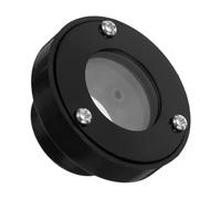 Mikikit Lentille Optique de Laboratoire à Anneaux de Newton en Verre Convexe Plane - Kit de Physique pour Expérience D’interférence Lumineuse - Outil Pédagogique Scientifique pour Classe