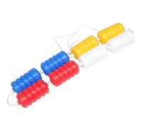 Mikikit Ligne Bouée Flottante pour Piscine - Flotteurs de Séparation 9 Cm en Plastique Solide - Sépare Allées et Zones Baignade - Accessoire Sécurité Piscine Pratique et Résistant