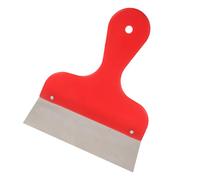 Mikikit Lisseur pour Papier Peint en Acier Inoxydable Poignée Ergonomique - Outil de Découpe Lissage pour Revêtements Muraux Autocollants - Spatule Professionnelle pour Travaux de