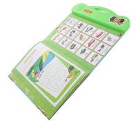 Mikikit Livre Électronique Éducatif Sonore Français-Anglais pour Garçon et Filles 3-8 Ans, d'apprentissage Interactif Léger et Portable, Stimulation Orale et Lecture, 1 Unité de Couleur