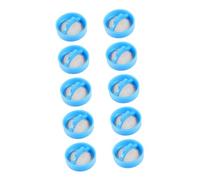 Mikikit Lot De 10 Filtres Vanne D’eau Pour Lave-linge Automatique, Écran De Vanne En Acier Inoxydable 2 Cm, Crépine D’entrée De Tuyau Pour Filtration Des Sédiments Et Maintenance Simple
