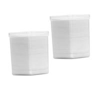 Mikikit Lot De 2 Boîtes 200 Pièces Tampons Nettoyants Pour Colle à Cils Et Dissolvants Vernis à Ongles Usage Professionnel Et Domestique Pour Manucure Et Extensions De Cils