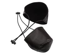 Mikikit Lot De 2 Protège-talons En Cuir Pu Marron, Coussinets De Talon Résistants à L’usure Pour Chaussures De Conduite, Protection Antidérapante, Adaptés Hommes Et Femmes, Confort Pendant La Conduite