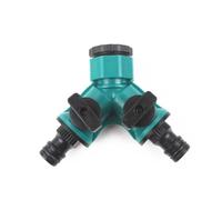 Mikikit Lot de 2 Raccords de Conversion Y en Plastique Bleu pour Robinet | Lavage Auto et Jardin, Contrôle du Débit, Transforme une Arrivée Unique en Plusieurs Sorties, Format 3 Voies