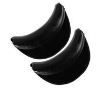 Mikikit Lot de 2 Repose-Nuques en Silicone Antidérapant pour Bac à Shampoing Coussin Cervical Ergonomique 14 X 95 X 4 CM Support de Cou Confortable pour Salon de Coiffure Professionnel