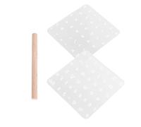 Mikikit Lot de 2 sets de Ensembles de Tampons en Cuir pour Chiffres et Lettres Outils de Gravure Précis en Métal Robuste Kit Compact pour Artisanat du Cuir Bricolage et Maroquinerie