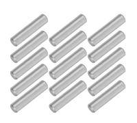 Mikikit Lot de 20 Goujons Supports D'étagère en Acier Inoxydable Ø4x20 Mm, Chevilles Métalliques de Meubles pour Fixation D'étagères D'armoire, Pièces de Quincaillerie Résistantes