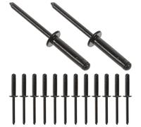 Mikikit Lot de 20 Rivets Aveugles en Aluminium pour Fixation Rapide et Résistante, pour Bateau, Kayak et Meubles, Rivets Pop Solides et Solide