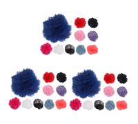Mikikit Lot De 3 Bonnettes Anti-Vent pour Microphone À Revers 10 Pièces X 3 Faciles À Utiliser