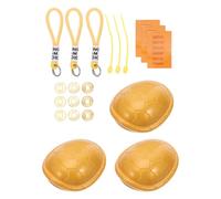 Mikikit Lot De 3 Pièces De Feng Shui Chinoises - Carapace De Tortue - Statue De Tortue avec I-Ching pour La Et La Richesse