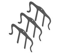 Mikikit Lot de 3 Pinces Métalliques M pour Partitions de Piano Clips Noirs Solides Porte-Feuilles de Musique Polyvalent Compatibles Classeurs et Feuilles Accessoire pour Musiciens et