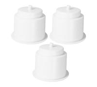 Mikikit Lot de 3 Porte-Gobelets Encastrés en Nylon Blanc pour Bateau et Camping-Car avec Trous de Drainage Support Marin Résistant à L’Eau Insert Porte-Gobelet pour Réutilisable